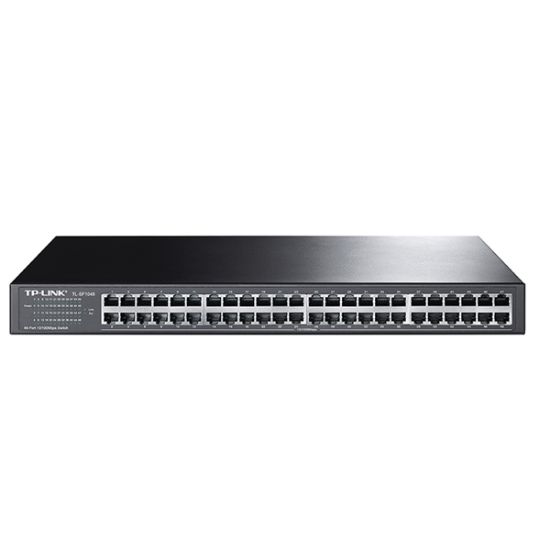 TP-LINK TL-SF1048 48 PORT 10/100 MBPS RACKMOUNT SWITCH resmi