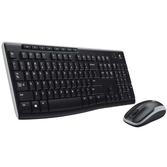 LOGITECH MK270 SİYAH KABLOSUZ Q KLAVYE SET resmi