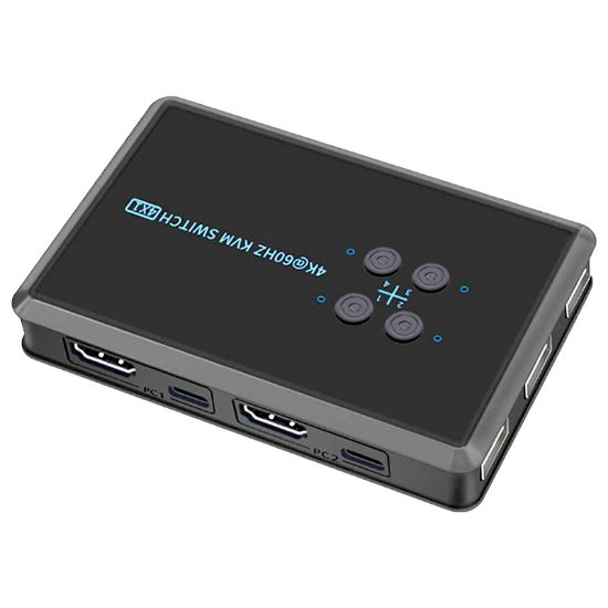 POWERMASTER PM-12016 4K HDMI KVM SWITCH 4X1 resmi