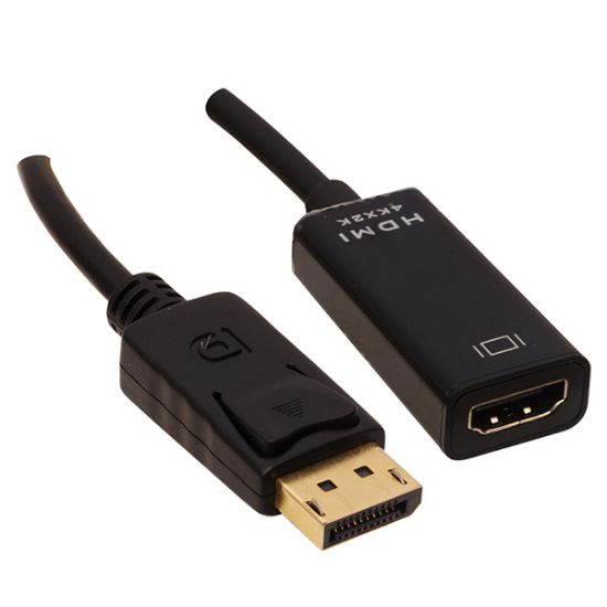 POWERMASTER PM-14030 DISPLAY PORT ERKEK TO HDMI DİŞİ 4K*2K ÇEVİRİCİ resmi