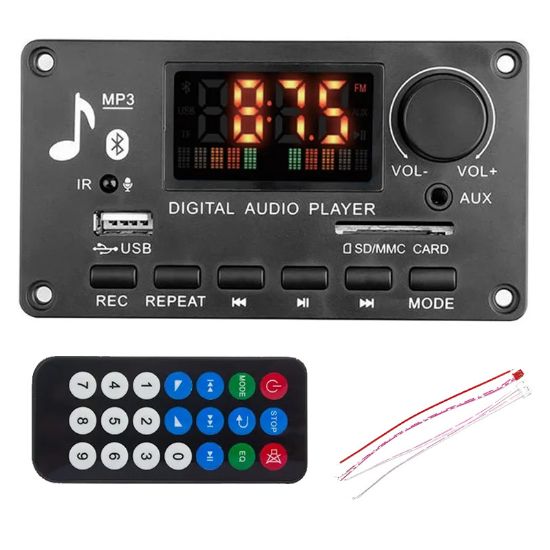 MAGICVOICE G022 USB/SD/AUX/BLUETOOTH/UKLI/2*40W ANFİ ÇIKIŞLI-LCD EKRAN OTO TEYP ÇEVİRİCİ DİJİTAL PLAYER resmi