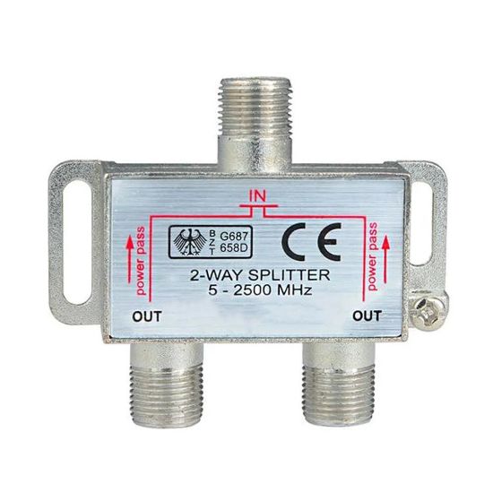 1/2 SPLITTER 5-2500 MHZ MAG resmi