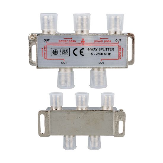 1/4 SPLITTER 5-2500 MHZ MAG resmi