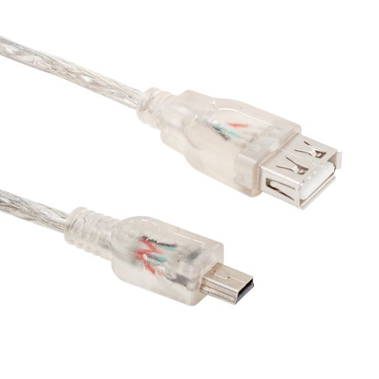 POWERMASTER USB 5 PİN ERKEK-USB DİŞİ 1 METRE KABLO resmi