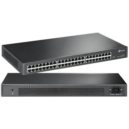 TP-LINK TL-SG1048 48 PORT 10/100/1000 MBPS RACKMOUNT GIGABIT SWITCH resmi