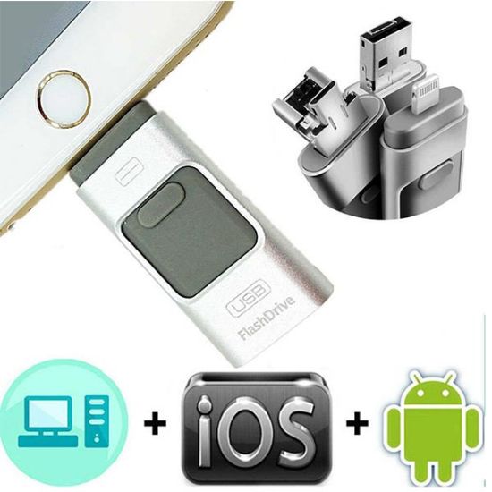 USB STORER 8 GB IPHONE OTG FLASH BELLEK * IOS/ANDROID/WINDOWS MOBILE resmi