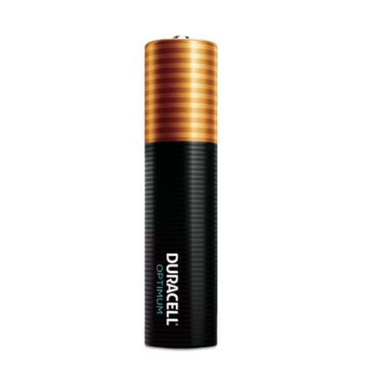 DURACELL OPTIMUM MX2400 1.5 VOLT ALKALİN AAA İNCE KALEM PİL (4LÜ PAKET) resmi