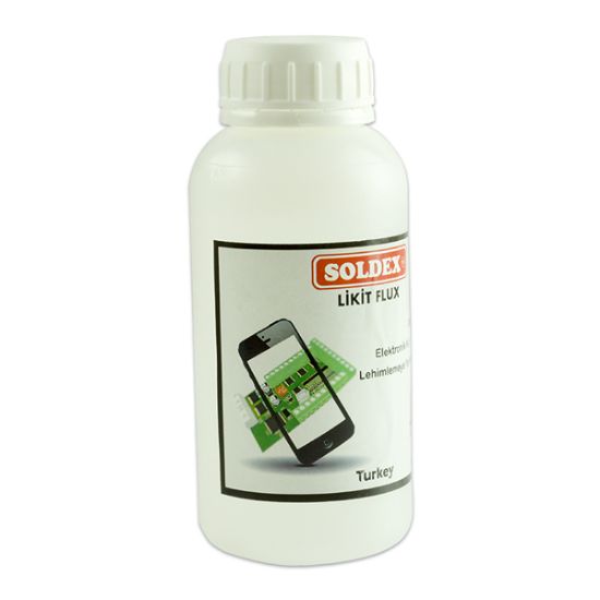 SOLDEX SR-33 * SR-3302 250 ML TEMİZLİK GEREKTİRMEYEN SIVI FLUX DİKKAT resmi