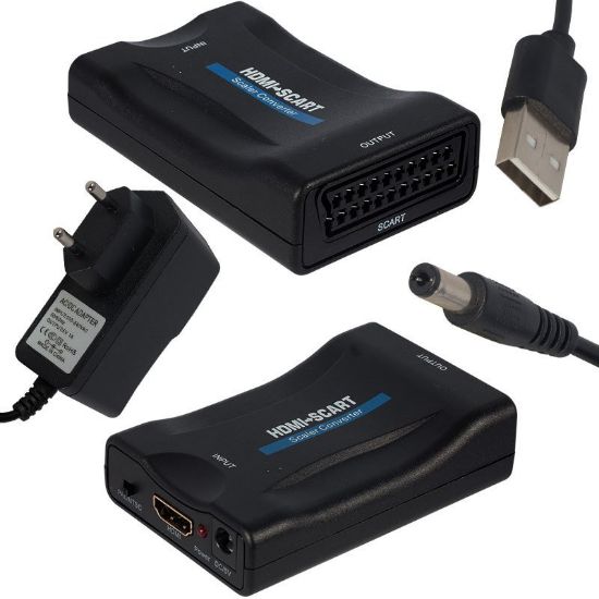 POWERMASTER PM-18587 HDMI TO SCART ÇEVİRİCİ ADAPTÖR resmi