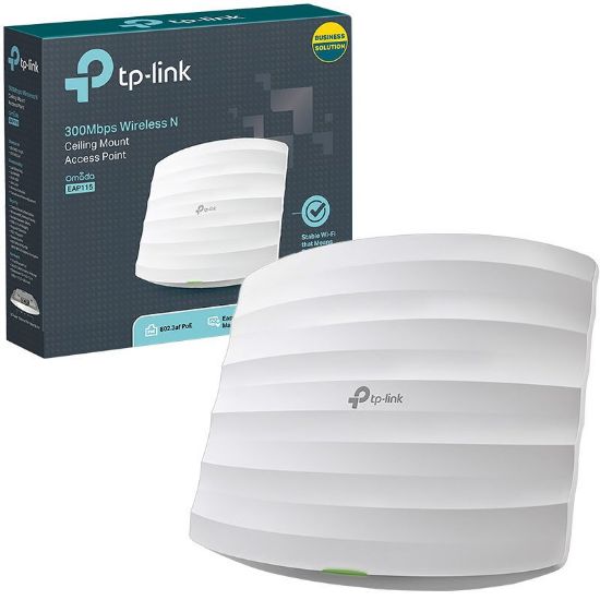 TP-LINK EAP115 300 MBPS POE KABLOSUZ N TAVAN TİPİ ACCESS POINT resmi