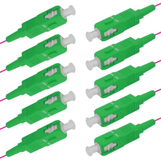 JUMPER FİBER KABLO 1.2 MT SC (JUMPER CABLE)(10LU POŞET) resmi