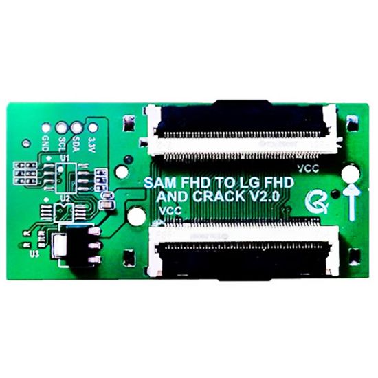 LCD PANEL FLEXİ REPAİR KART HD FPC TO FPC SAM FHD İN TO LG FHD OUT QK0812C resmi