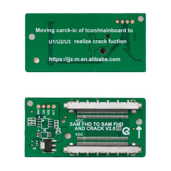 LCD PANEL FLEXİ REPAİR KART FHD LVDS TO LVDS SAM FHD TO SAM FHD QK0813A resmi