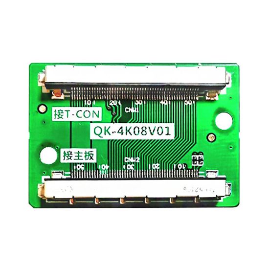 LCD PANEL FLEXİ REPAİR KART QK-4K08V01 T-CON QK0821A resmi