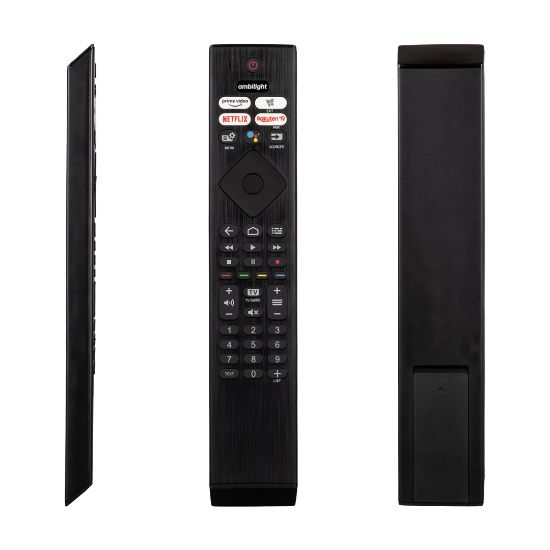 HUAYU KL PHILIPS PH-V4 NETFLIX-RAKUTEN TV-PRIME VIDEO TUŞLU SES KOMUTLU LCD LED TV KUMANDA resmi