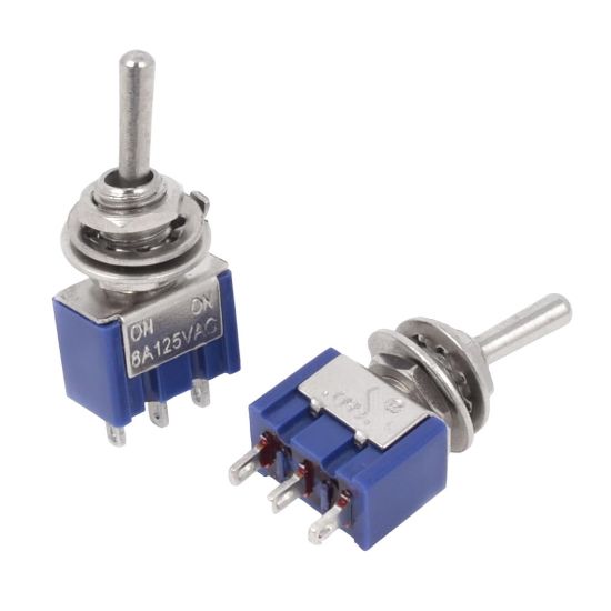 TOGGLE SWİTCH ON-ON Ø6MM MTS-102 (IC-139) resmi