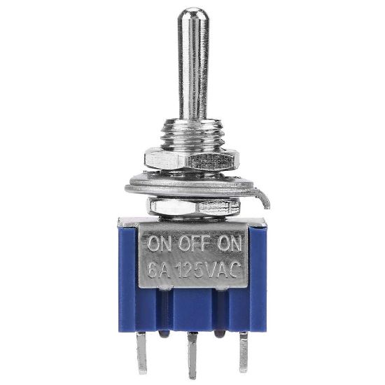 TOGGLE SWİTCH ON-OFF-ON Ø6MM MTS-103 (IC-140) resmi