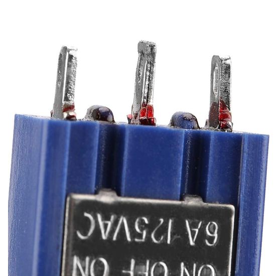 TOGGLE SWİTCH ON-OFF-ON Ø6MM MTS-103 (IC-140) resmi