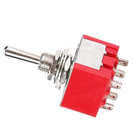 TOGGLE SWİTCH ON-OFF-ON Ø6MM MTS-303 (IC-148B) resmi