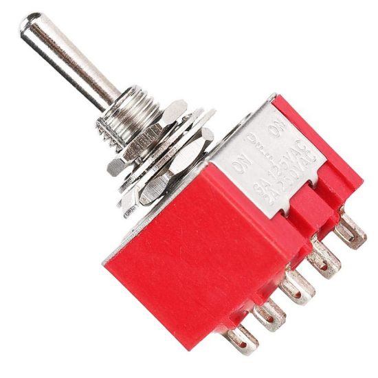 TOGGLE SWİTCH ON-OFF-ON Ø6MM MTS-303 (IC-148B) resmi