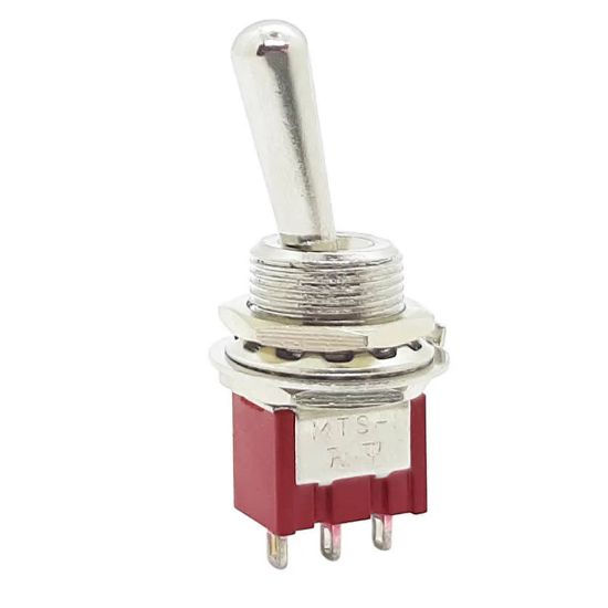 TOGGLE SWİTCH ON-OFF Ø12MM MTS-102L (IC-148E) resmi