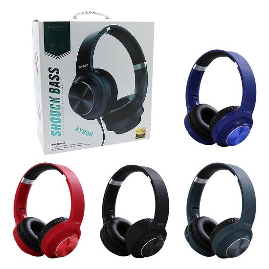 MAGICVOICE XY800 3.5MM AUX GİRİŞLİ KABLOLU STEREO MİKROFONLU KULAK ÜSTÜ TASARIM KULAKLIK resmi