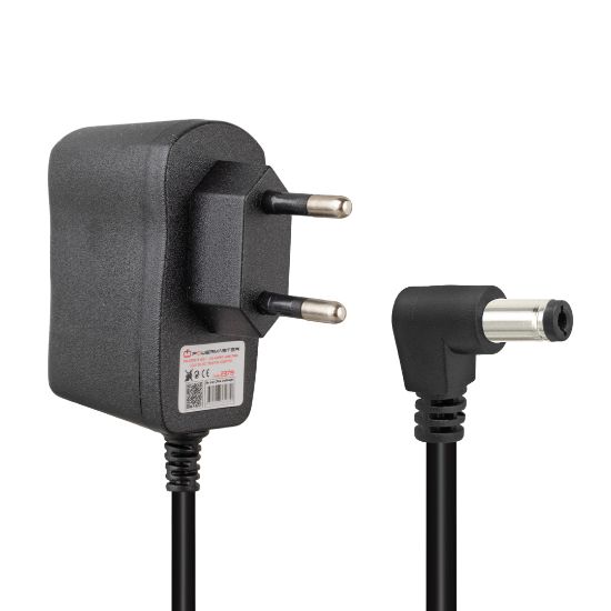 POWERMASTER PM-23719 9 VOLT - 0.5 AMPER 5.5*2.5MM L UÇLU PANASONIC TELSİZ TELEFON ADAPTÖR resmi