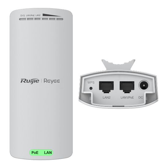 RUIJIE REYEE RG-EST100-E OUTDOOR 300 MBPS 2.4 GHZ 2Lİ PAKET DIŞ MEKAN ACCESS POINT (2Lİ PAKET) resmi