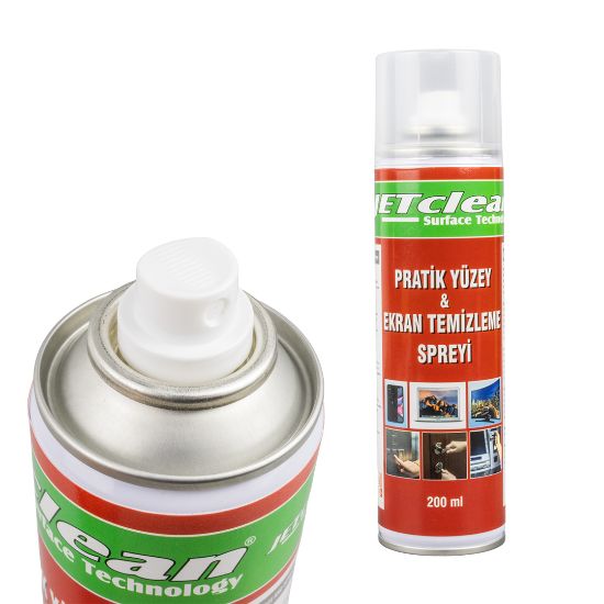 JETCLEAN 200ML PRATİK YÜZEY VE EKRAN TEMİZLEME SPREYİ resmi