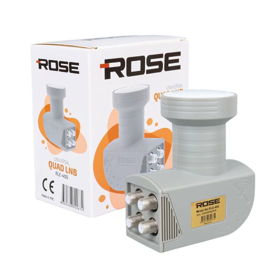 ROSE RLE-400 0.1DB QUAD DÖRTLÜ LNB resmi