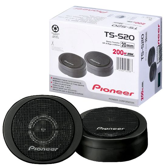 PIONEER TS-S20 200 WATT DOME TWEETER (2Lİ TAKIM) resmi