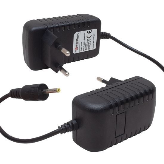 POWERMASTER PM-31521 9 VOLT - 2 AMPER 2.5*0.7 İNCE UÇ TABLET PC ADAPTÖRÜ resmi