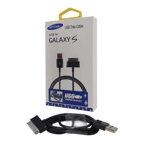 POWERMASTER SAMSUNG TABLET DATA KABLOSU USB TO SAMSUNG 1 METRE SİYAH KABLO resmi