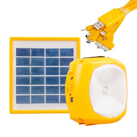 POWERMASTER PM-33399 TEK PANELLİ ŞARJLI SOLAR IŞILDAK AYDINLATMA SETİ resmi