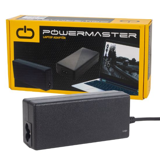 POWERMASTER PM-33436 19 VOLT - 2.1 AMPER 5.0*3.0 UÇLU SAMSUNG NOTEBOOK ADAPTÖR resmi
