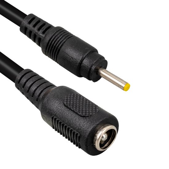 POWERMASTER 5.5*2.1 DİŞİ / 2.5*0.7 ERKEK DC KABLO ÇEVİRİCİ resmi
