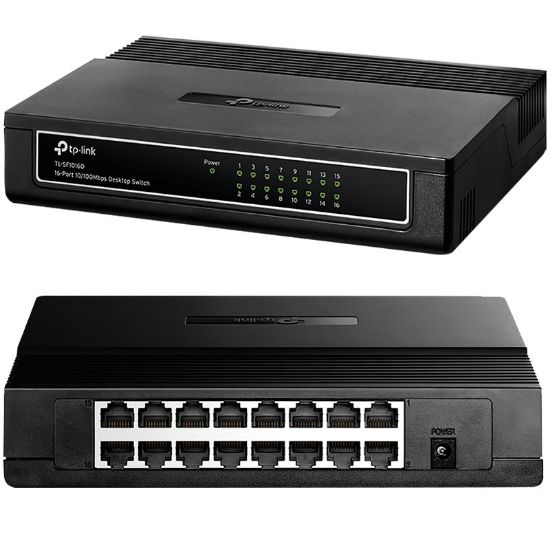 TP-LINK TL-SF1016D 16 PORT 10/100 MBPS SWITCH resmi