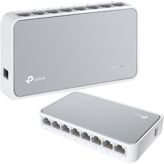 TP-LINK TL-SF1008D 8 PORT 10/100 MBPS SWITCH resmi