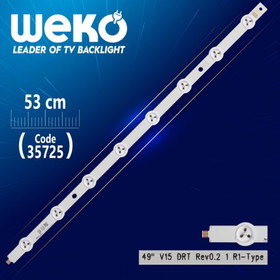 49 V15 DRT REV0.2 1 R1-TYPE - 53 CM 8 LEDLİ - (WK-1195) resmi