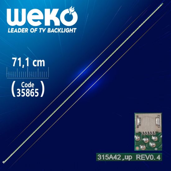 315A42 UP REV0.4 - 6916L-2955A - 71.1 CM 76 LEDLİ - (WK-1327) resmi