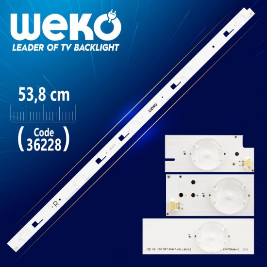 JDE 49 CSP DRT RİGHT V02_160122  5 LEDLİ 5 LEDLİ 53.8 CM resmi