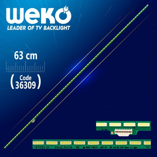 55 V16 AS1 2441 REV0.1 2 L-TYPE 72 LEDLİ 60,4 CM resmi