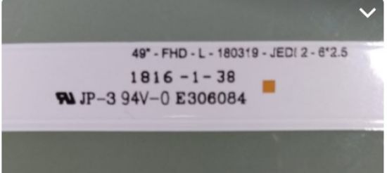 V8DN-490SMA-R1 49¨-FHD-L-180319-JEDI 2-6*2.5 - 5 LEDLİ resmi