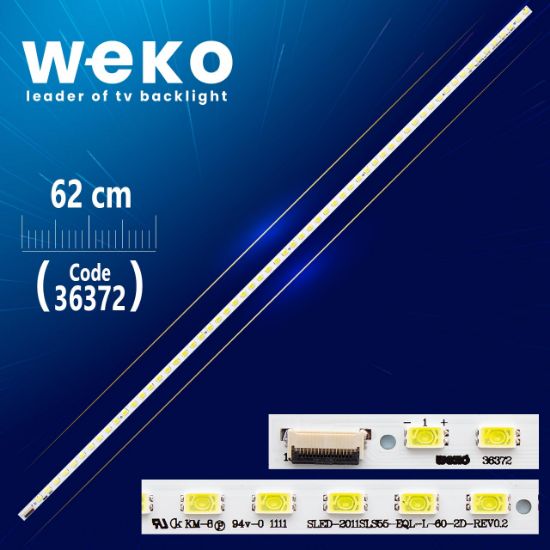 55INCH-2D2E-60A S1L4-550SMA-R1 60 LEDLİ 62 CM resmi