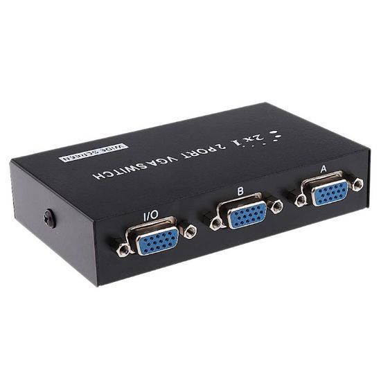 POWERMASTER PM-4263 2 GİRİŞ 1 ÇIKIŞ VGA TOPLAYICI SWITCH resmi
