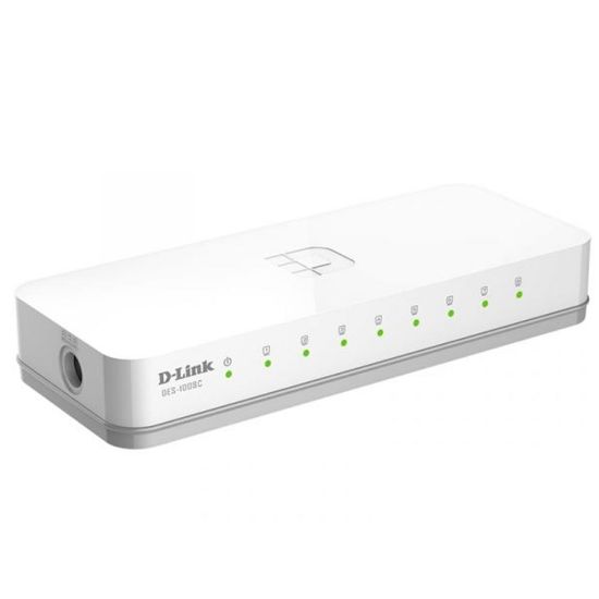 D-LINK DES-1008C 8 PORT 10/100 MBPS ETHERNET SWITCH resmi