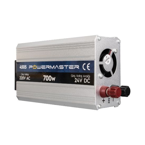 POWERMASTER PM-4505 24 VOLT - 700 WATT MODIFIED SINUS INVERTER resmi