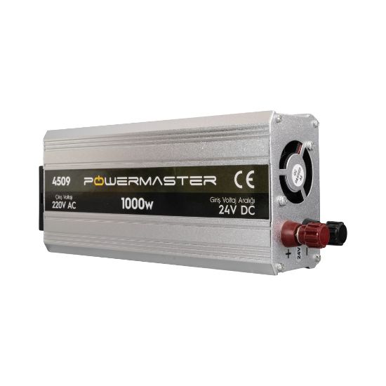 POWERMASTER PM-4509 24 VOLT - 1000 WATT MODIFIED SINUS INVERTER resmi