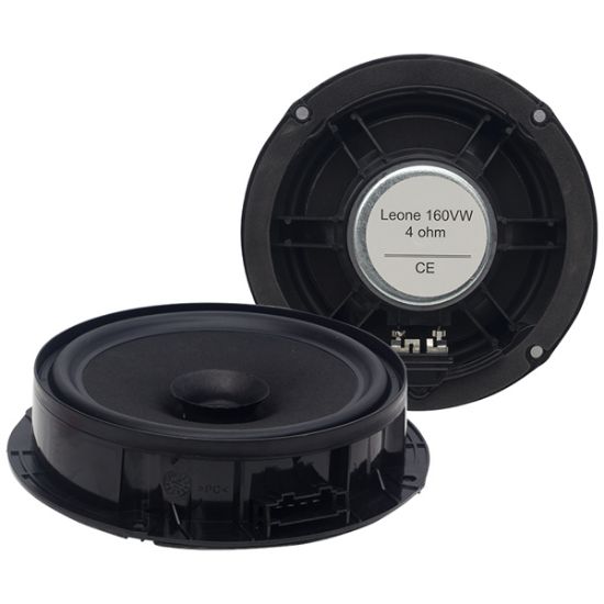 LEONE 160VW 16 CM 4 OHM 80 WATT OTO HOPARLÖR (VOLKSWAGEN GRUBU VE SEAT-SKODA İÇİN) resmi