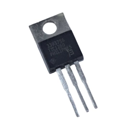 TIC 126D TO-220 TRISTOR resmi